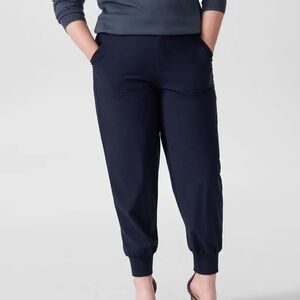 Universal Standard Minton Suiting Jogger Navy Size 20.